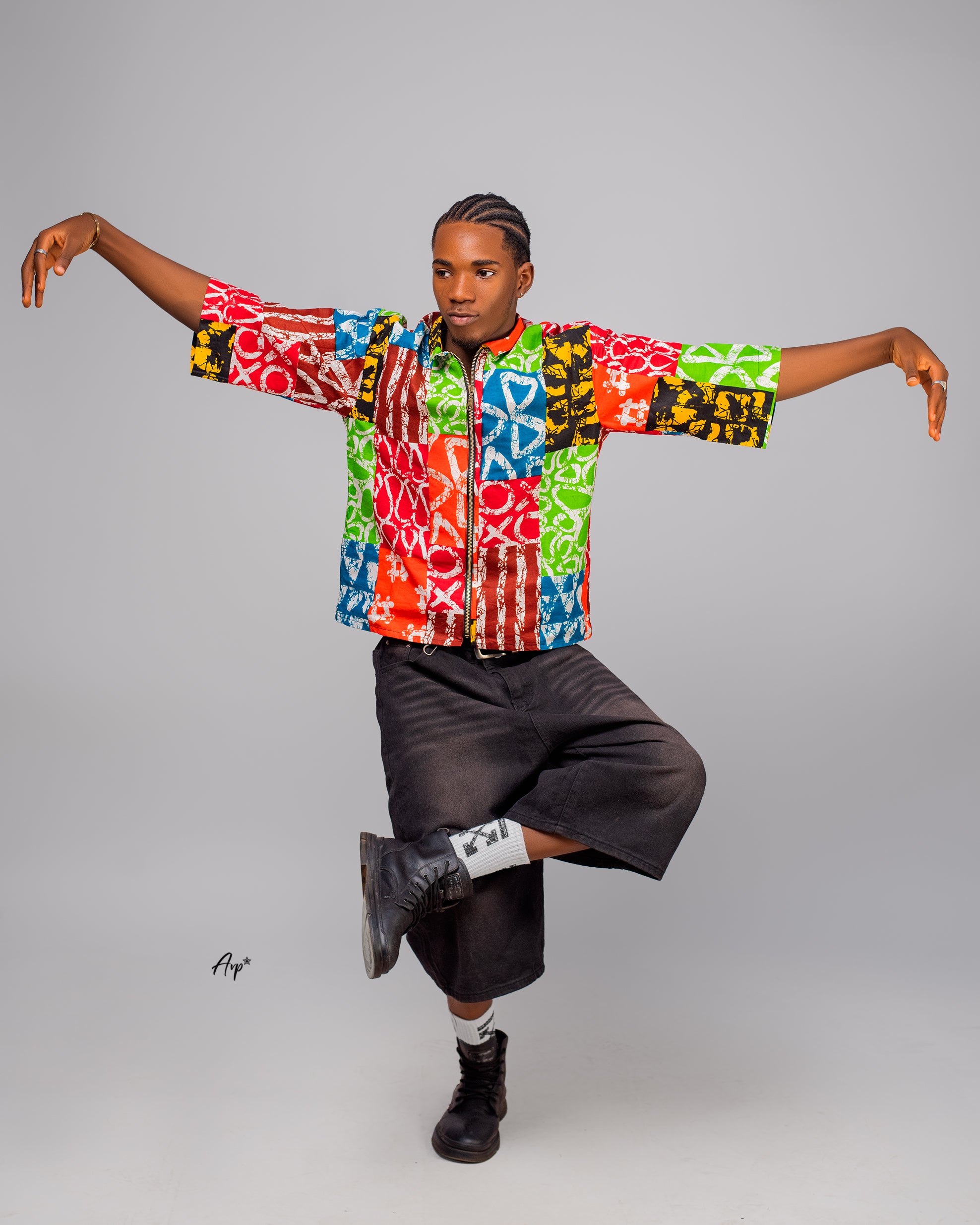 Short Sleeve African Shirt