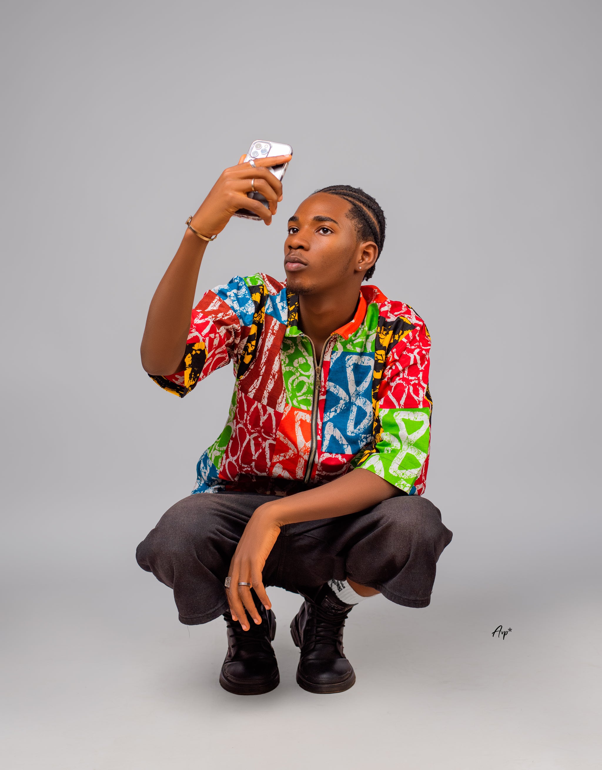 Short Sleeve African Shirt